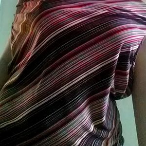 New York And Company Tank Top Candy Cane Stripe Design